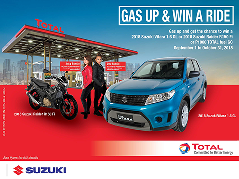 Gas up and win a ride
